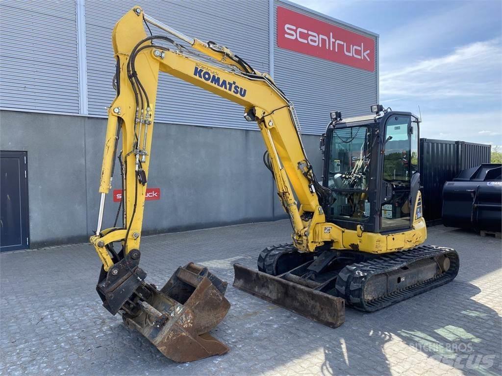Komatsu PC55MR-5 Kolesové rýpadlá