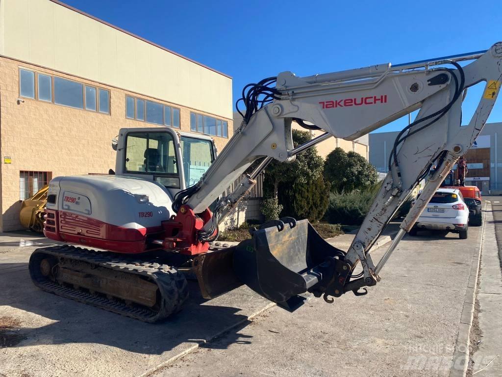 Takeuchi TB 290 Midi rýpadlá 7 t - 12 t