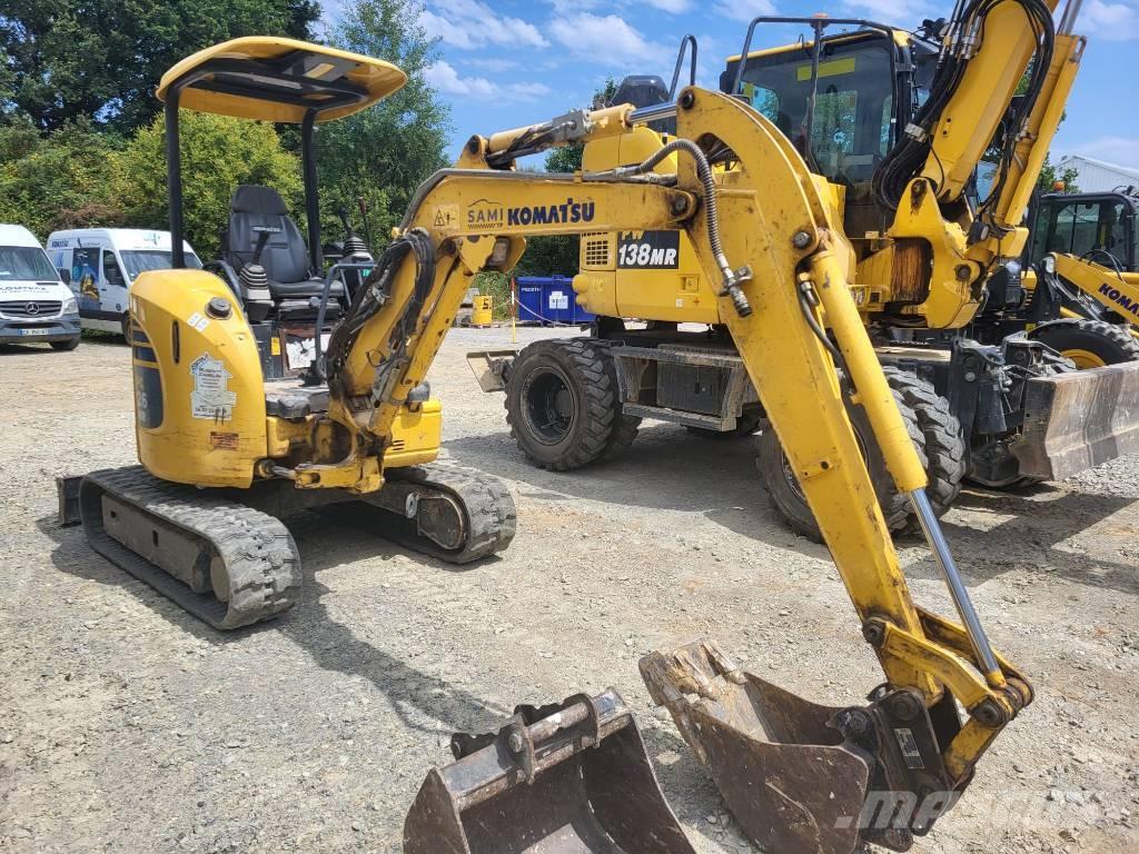 Komatsu PC26MR-3 Mini rýpadlá < 7t