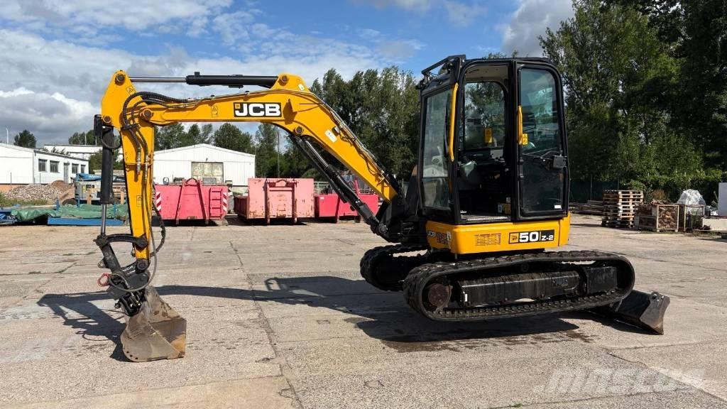 JCB 50 Z Mini rýpadlá < 7t