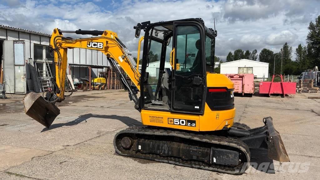 JCB 50 Z Mini rýpadlá < 7t