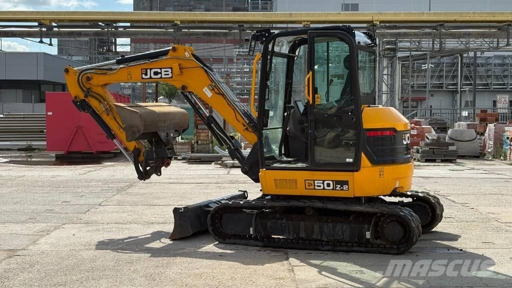 JCB 50 Z Mini rýpadlá < 7t