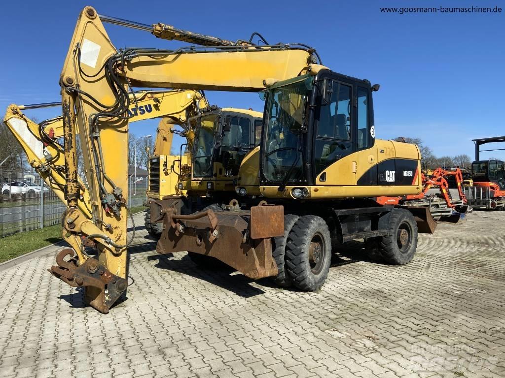 CAT M 315 D Kolesové rýpadlá