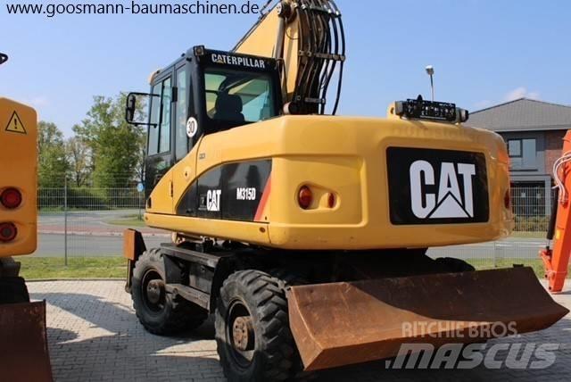 CAT M 315 D Kolesové rýpadlá