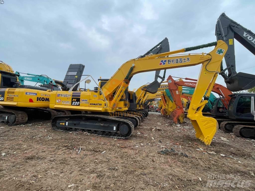 Komatsu PC 220 Pásové rýpadlá