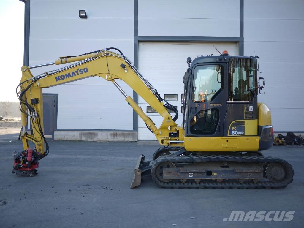 Komatsu PC 80 MR-3 Midi rýpadlá 7 t - 12 t