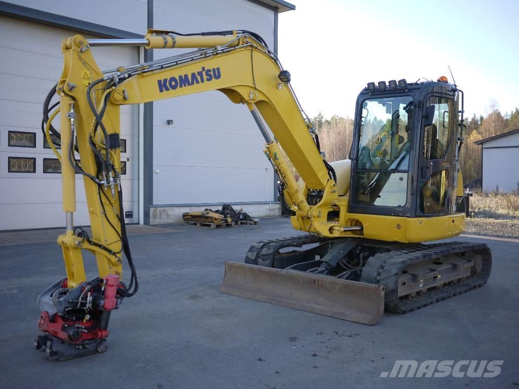 Komatsu PC 80 MR-3 Midi rýpadlá 7 t - 12 t