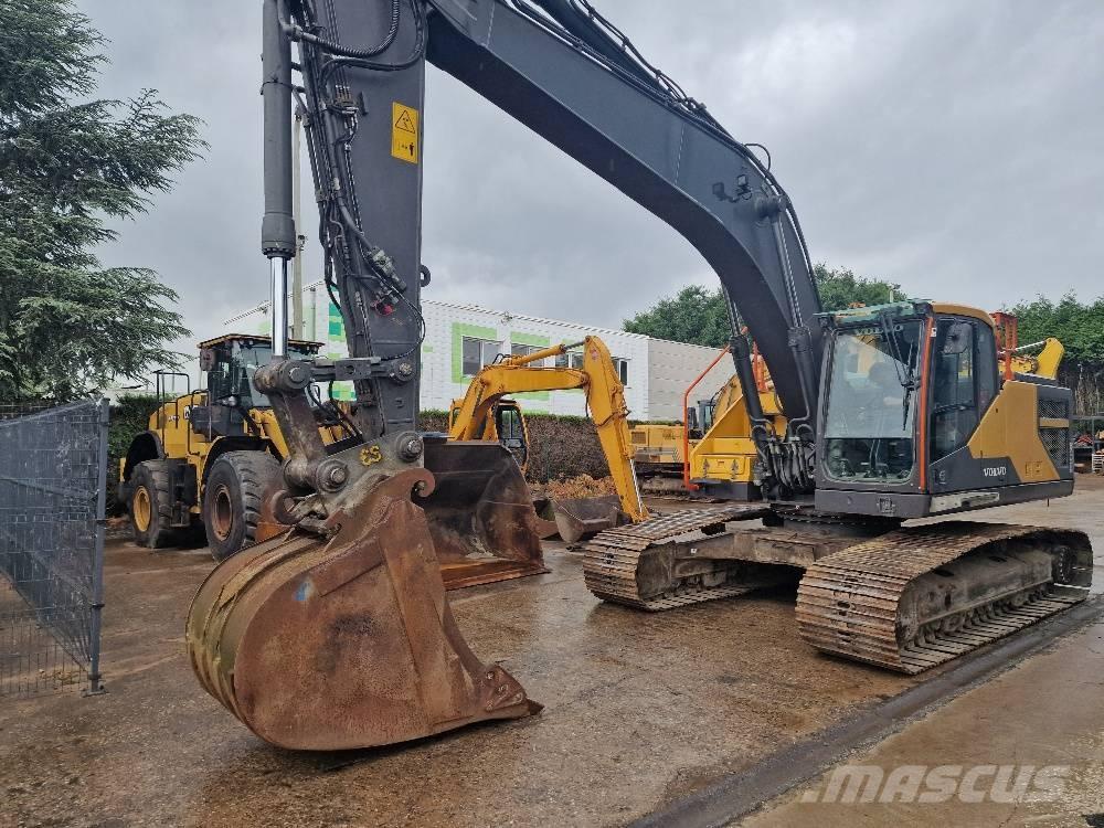 Volvo EC 250EL Pásové rýpadlá