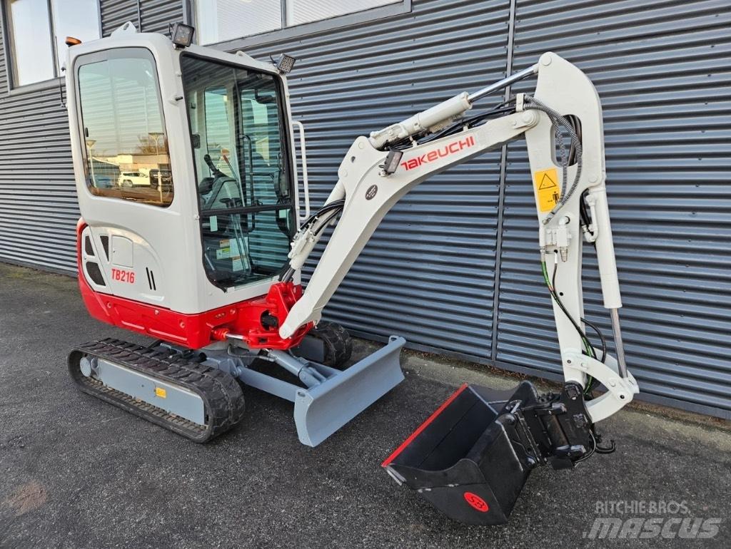 Takeuchi TB 216 Mini rýpadlá < 7t