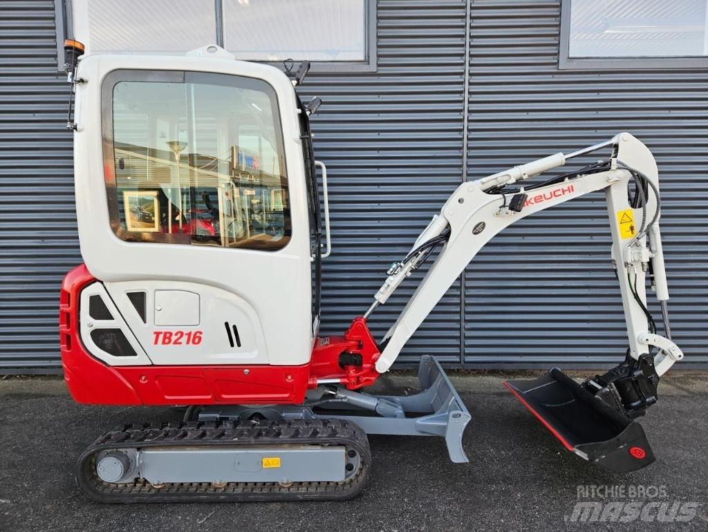 Takeuchi TB 216 Mini rýpadlá < 7t