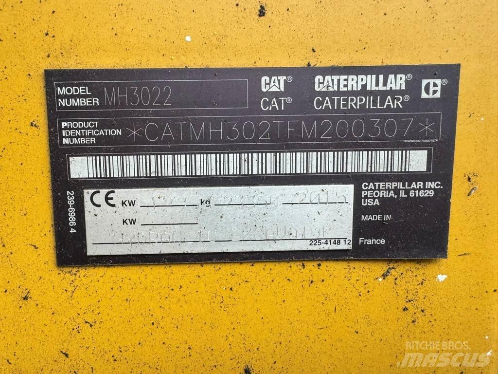 CAT MH3022 Stroje pre manipuláciu s odpadom