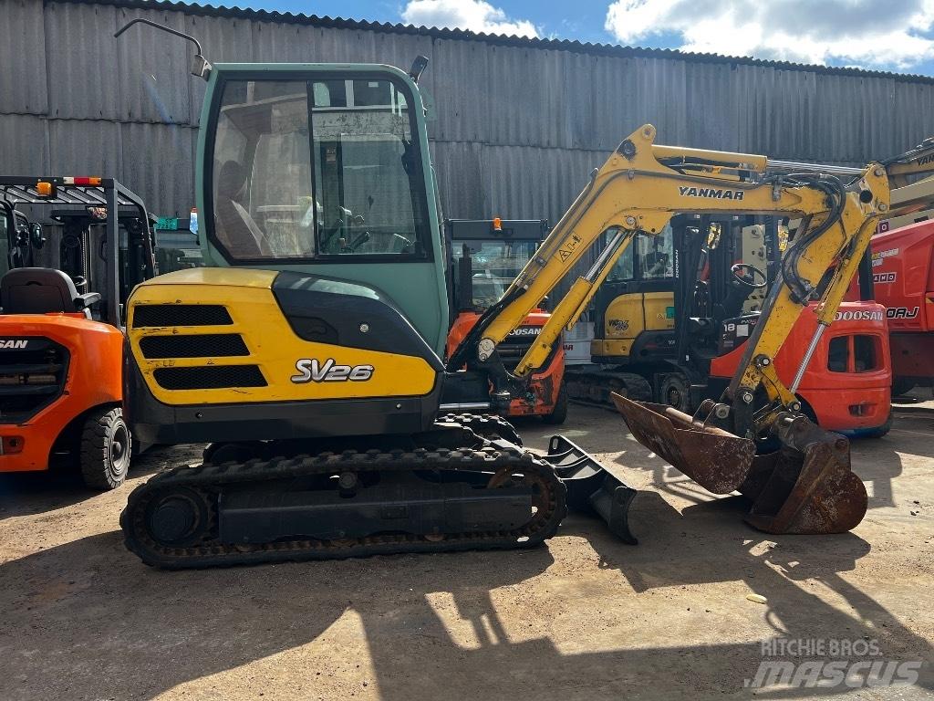 Yanmar SV26 Mini rýpadlá < 7t