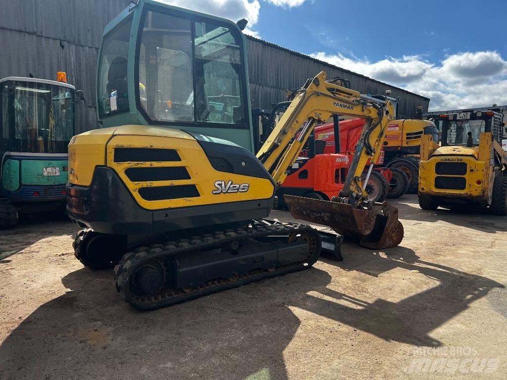 Yanmar SV26 Mini rýpadlá < 7t
