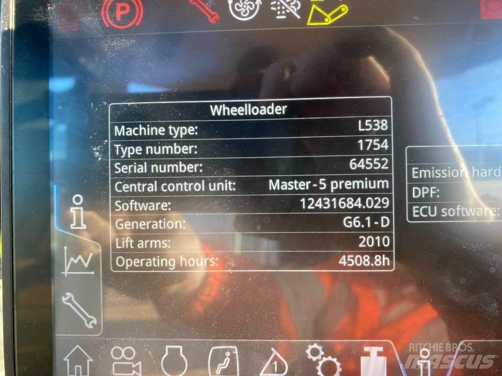 Liebherr L 538 Kolesové nakladače