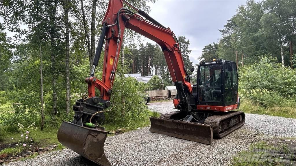 Kubota KX080 – 4a2 Mini rýpadlá < 7t