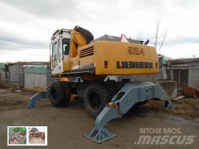 Liebherr A 924 Kolesové rýpadlá