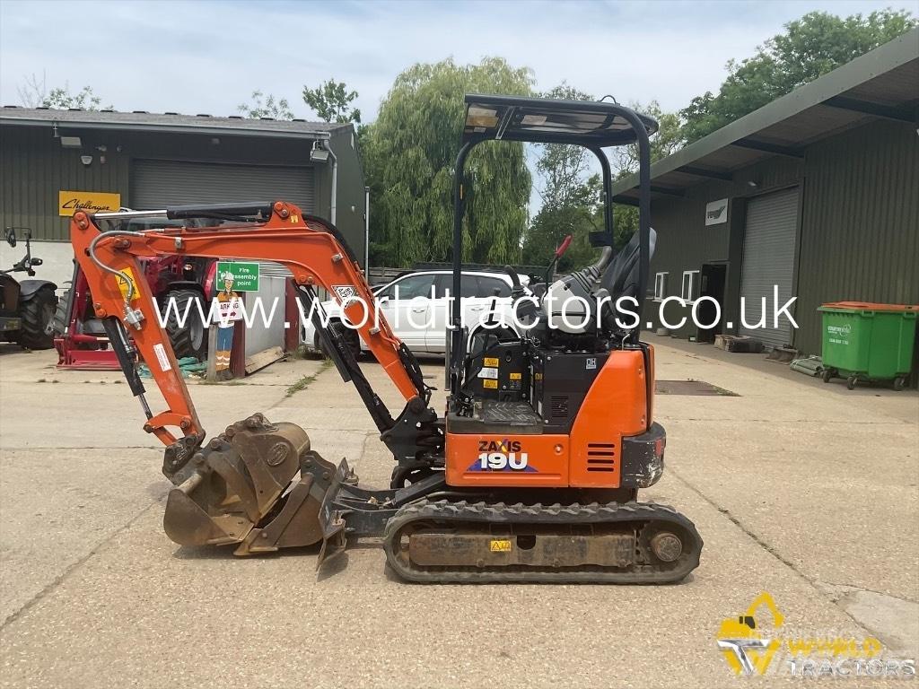 Hitachi Zaxis 19 U Mini rýpadlá < 7t