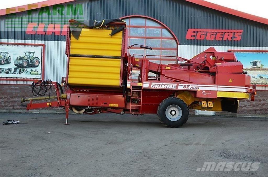 Grimme se 75-55 sb Zemiakové kombajny