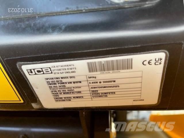 JCB HTD5 Stavebné sklápače