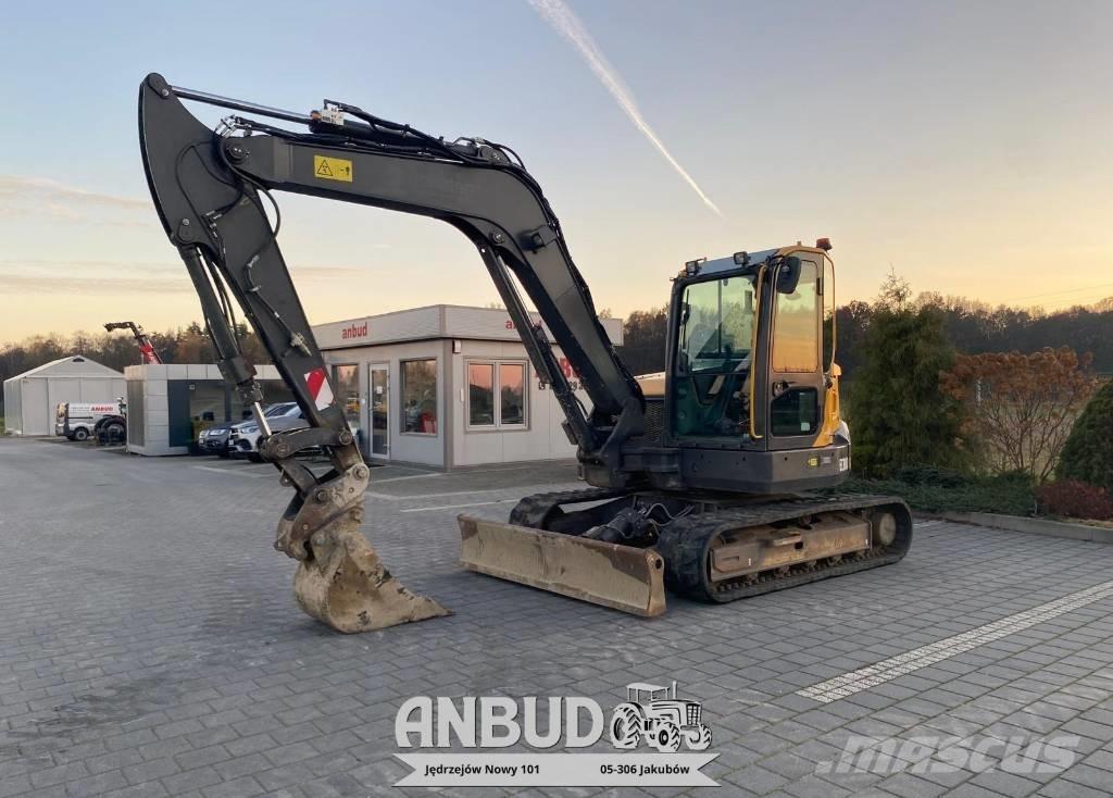 Volvo ECR 88 D Pásové rýpadlá