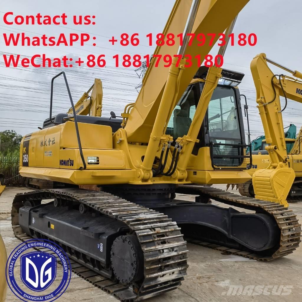 Komatsu PC 350-7 Pásové rýpadlá