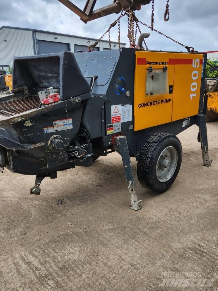 Putzmeister 1005D Čerpadlá na potery