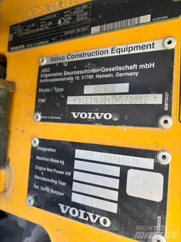 Volvo SD 160 B Ťahačové valce