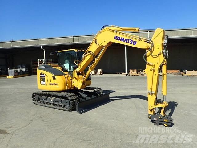 Komatsu PC88MR-11 Pásové rýpadlá