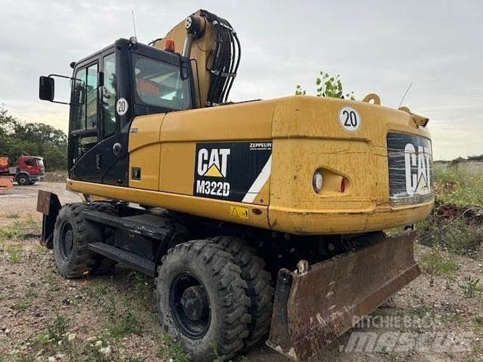CAT M 322 D Kolesové rýpadlá