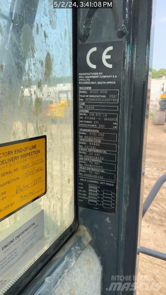 Bell B45E Kĺbové nákladné autá