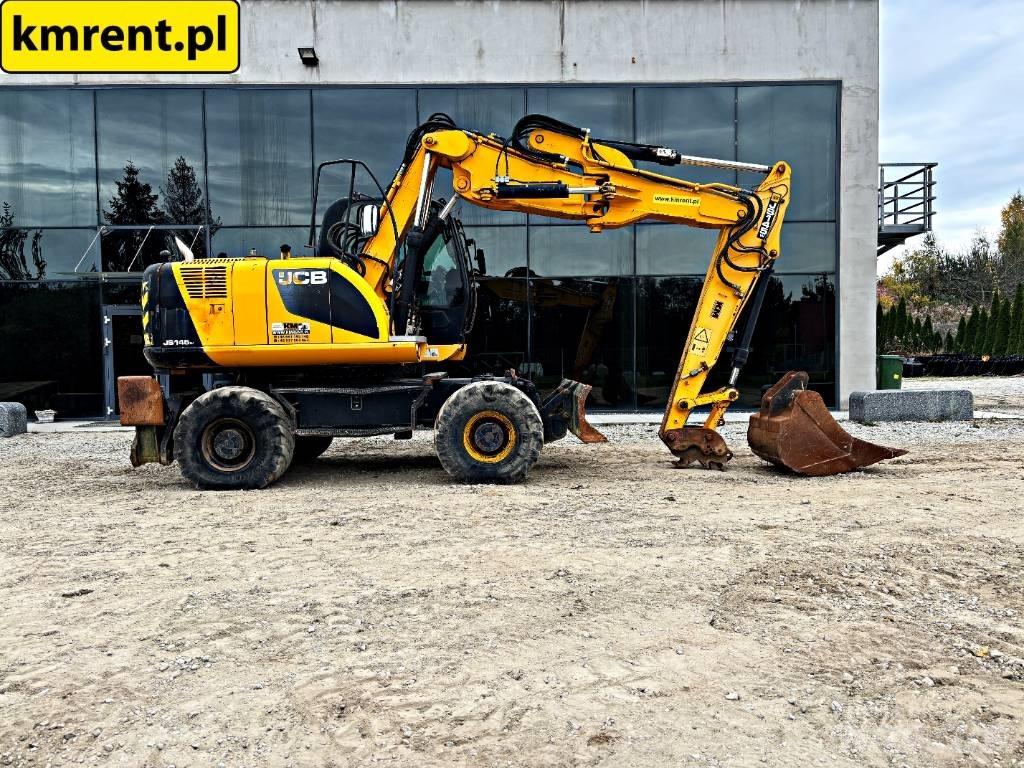 JCB JS 145 W Kolesové rýpadlá