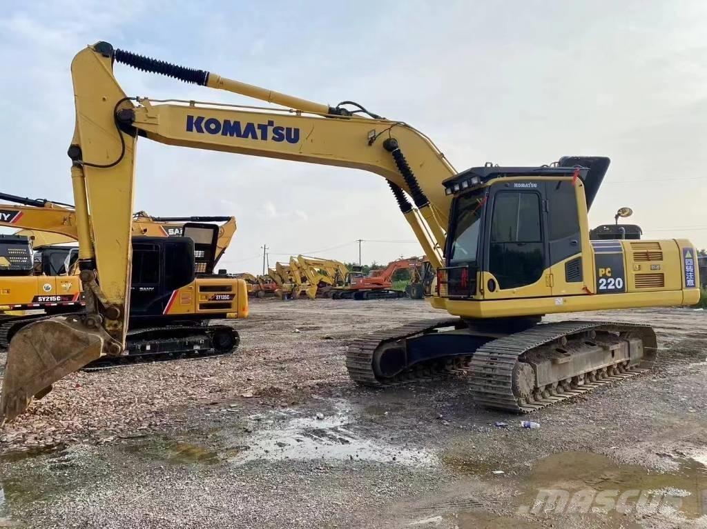 Komatsu pc 220 Pásové rýpadlá