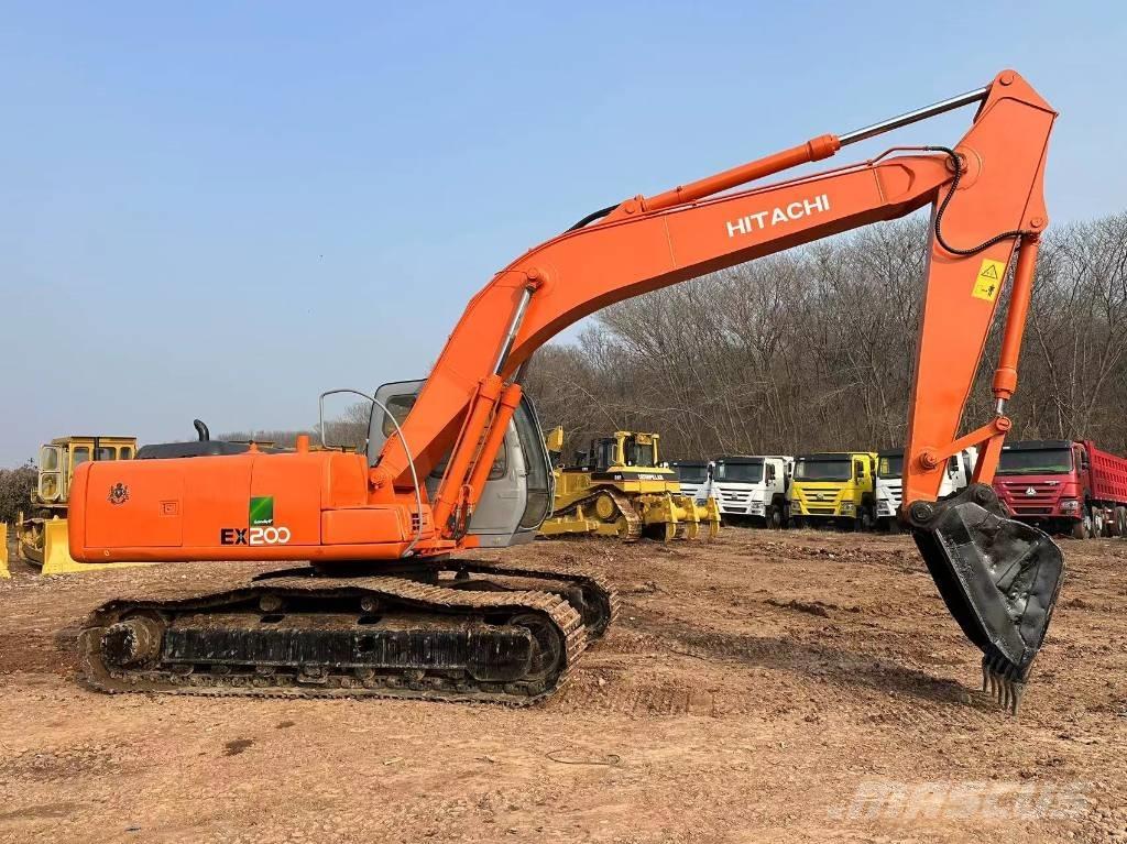 Hitachi EX 200 Pásové rýpadlá