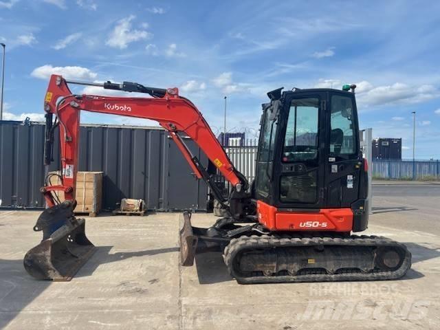 Kubota U 50-5 Mini rýpadlá < 7t