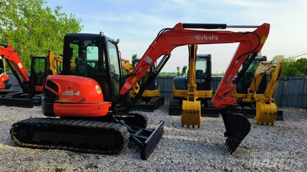 Kubota U 55-4 Mini rýpadlá < 7t