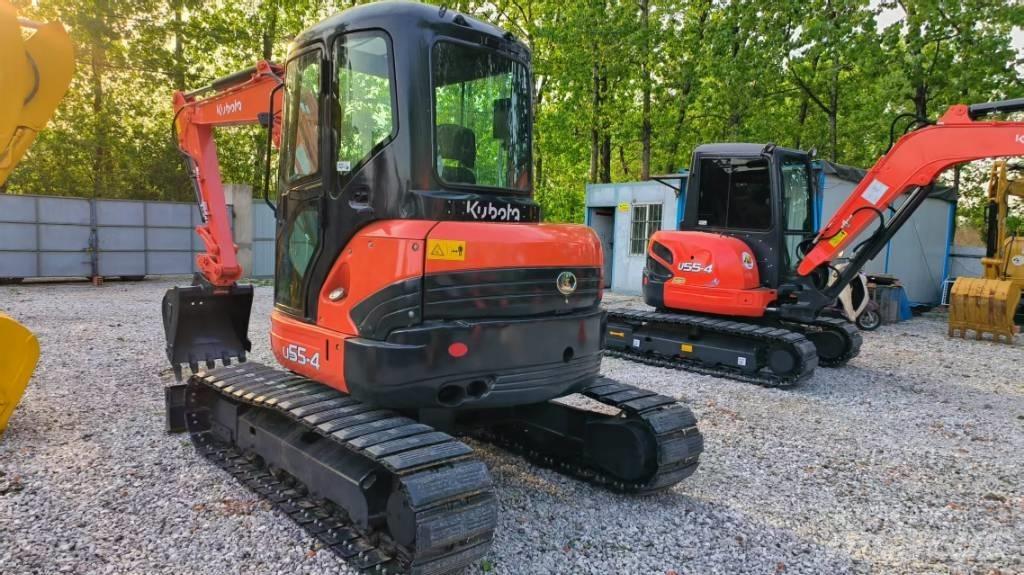 Kubota U 55-4 Mini rýpadlá < 7t