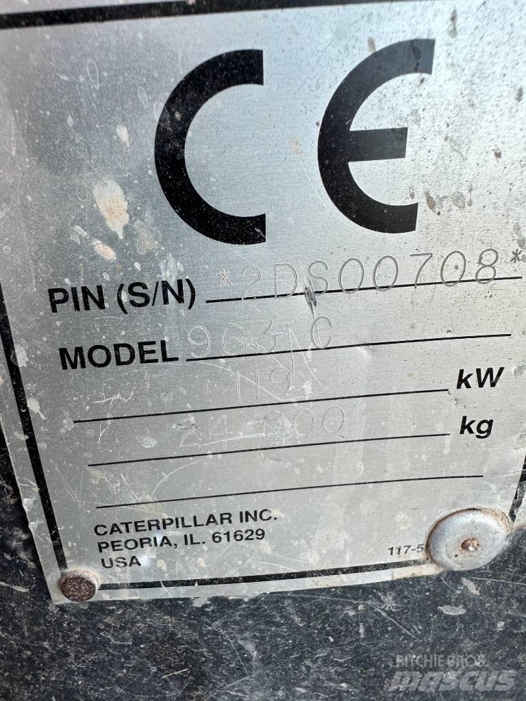 CAT 963 C Pásové nakladače