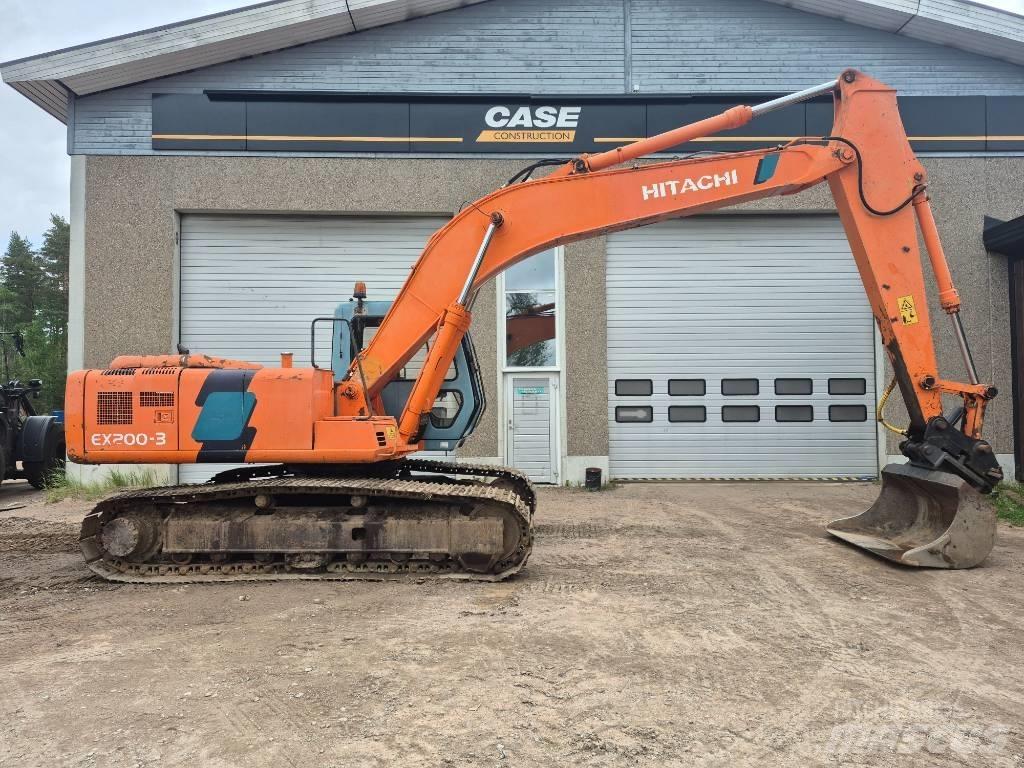 Hitachi EX 200-3 Pásové rýpadlá