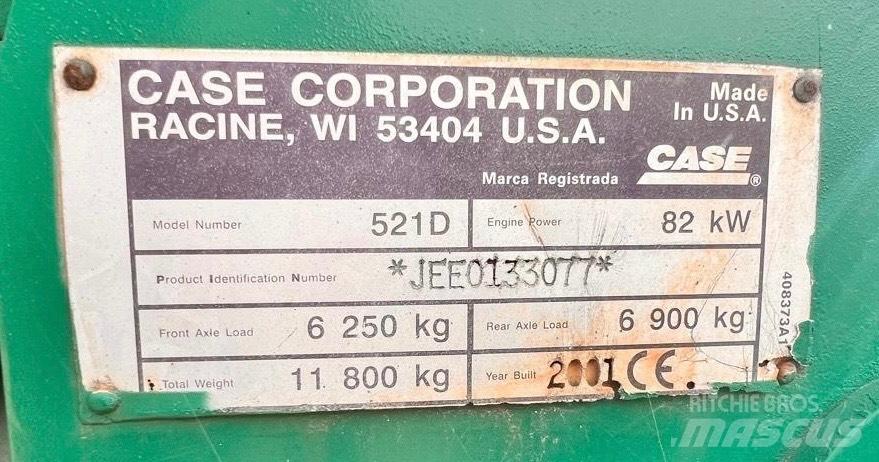 CASE 521D Kolesové nakladače