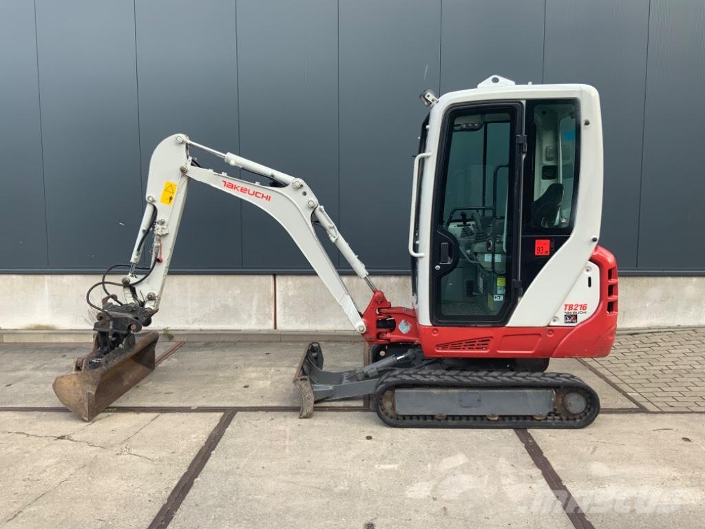 Takeuchi TB 216 Mini rýpadlá < 7t
