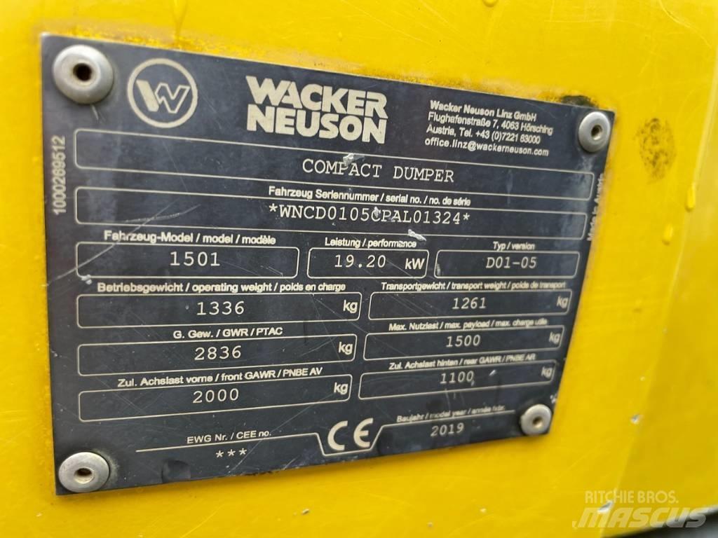 Wacker Neuson 1501 Stavebné sklápače