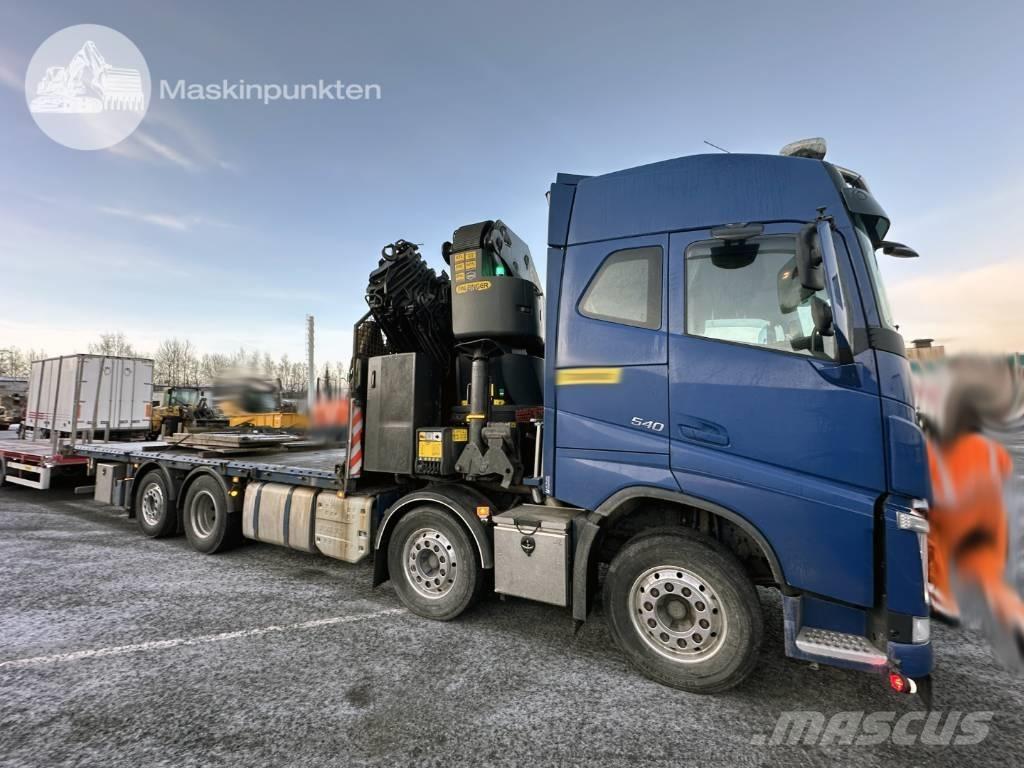 Volvo FH 540 Autožeriavy, hydraulické ruky
