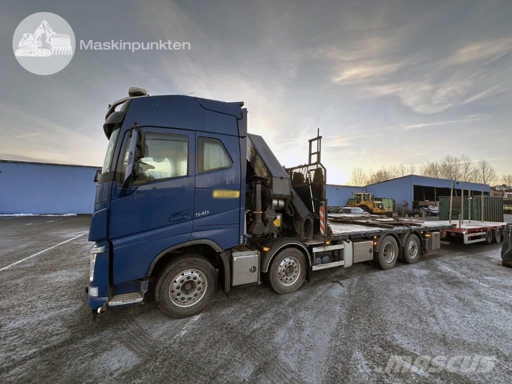 Volvo FH 540 Autožeriavy, hydraulické ruky