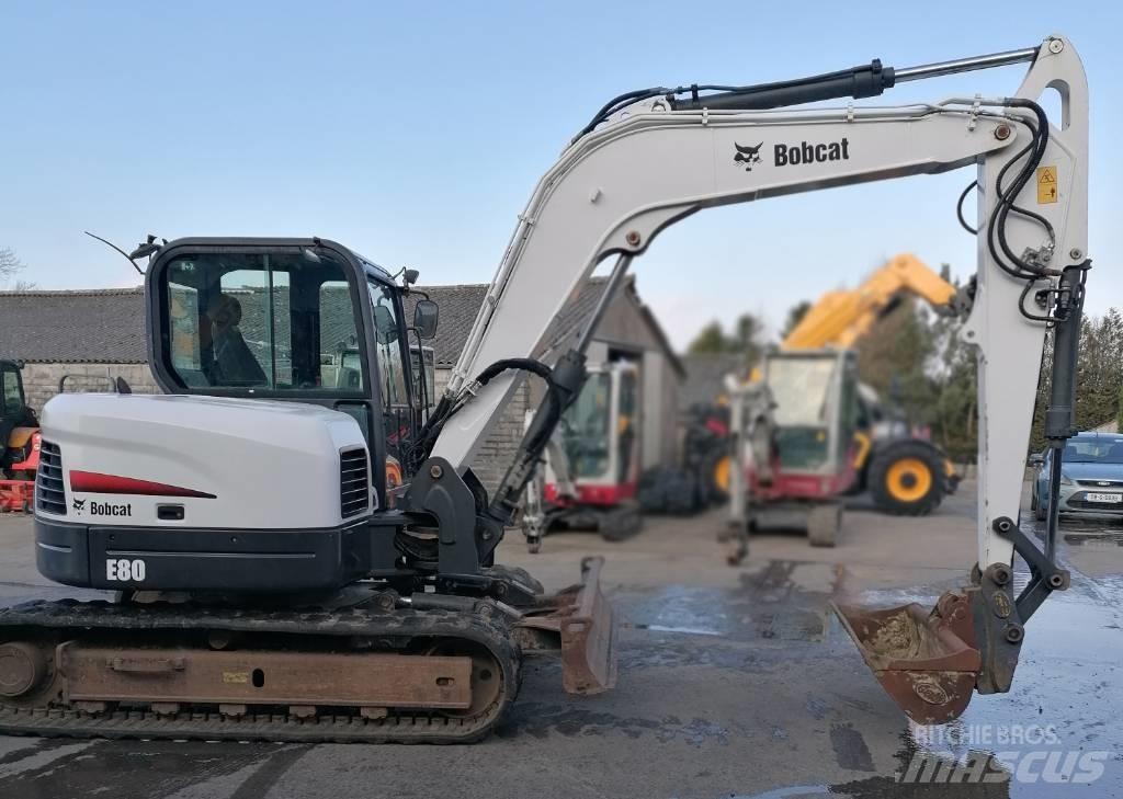 Bobcat E 80 Midi rýpadlá 7 t - 12 t