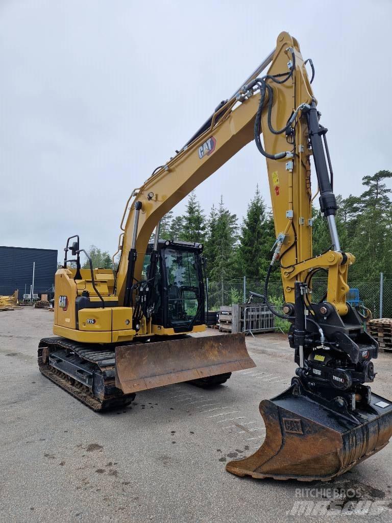 CAT 315 Pásové rýpadlá