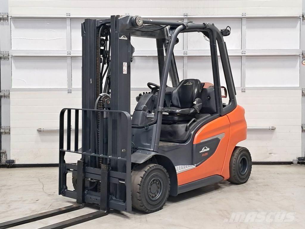 Linde H25T-01 LPG vozíky
