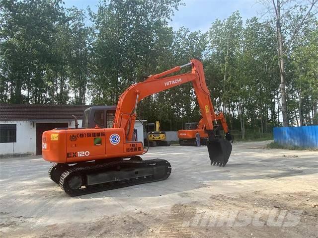 Hitachi EX120 Pásové rýpadlá