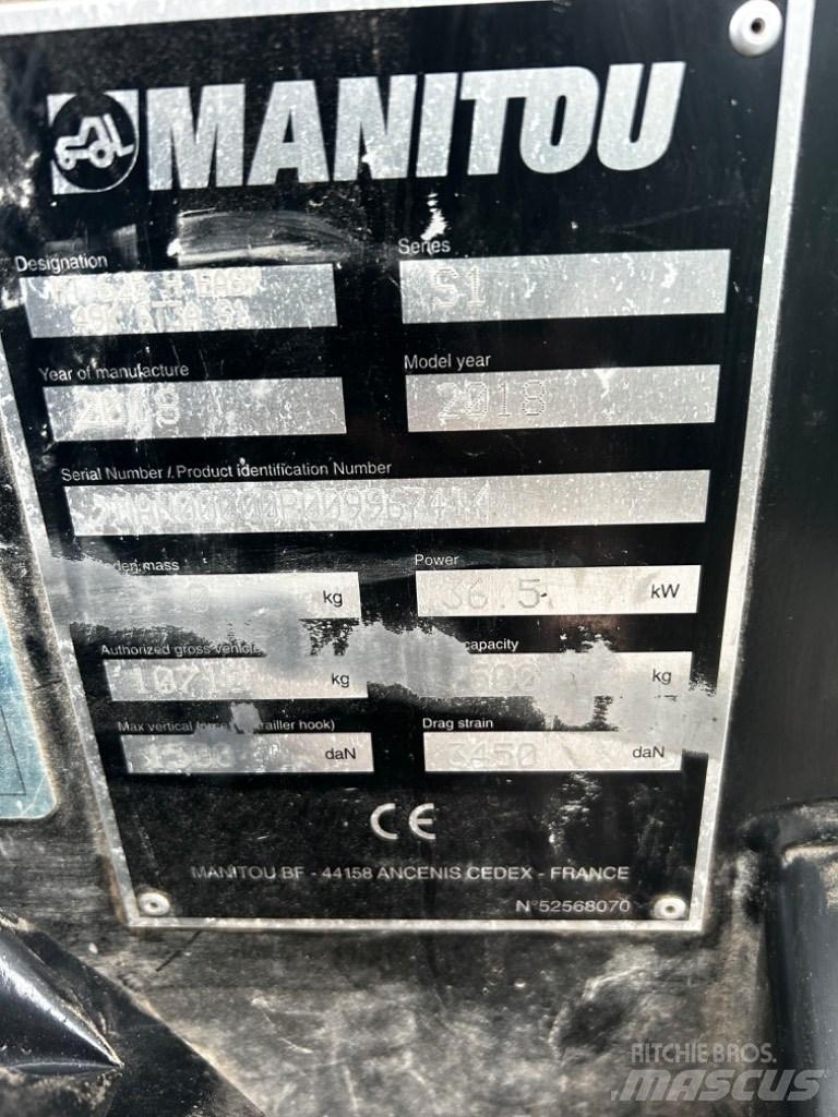 Manitou 625h Teleskopické manipulátory