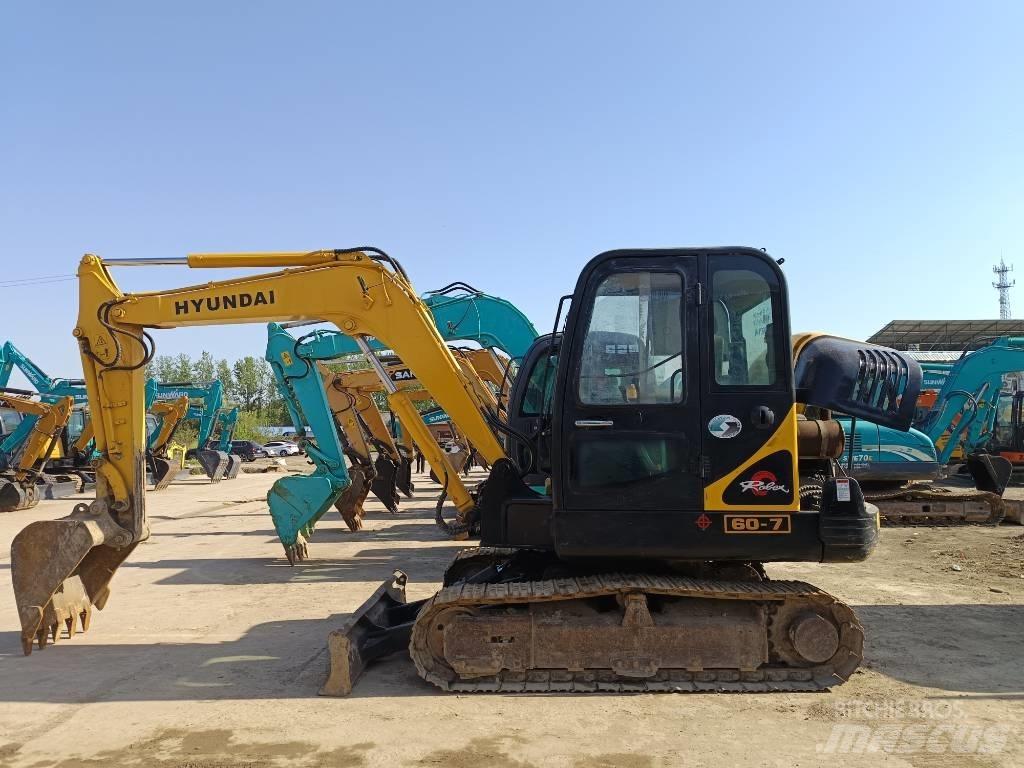 Hyundai R 60-7 Mini rýpadlá < 7t