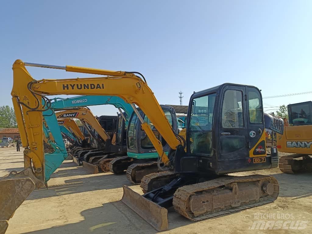 Hyundai R 60-7 Mini rýpadlá < 7t